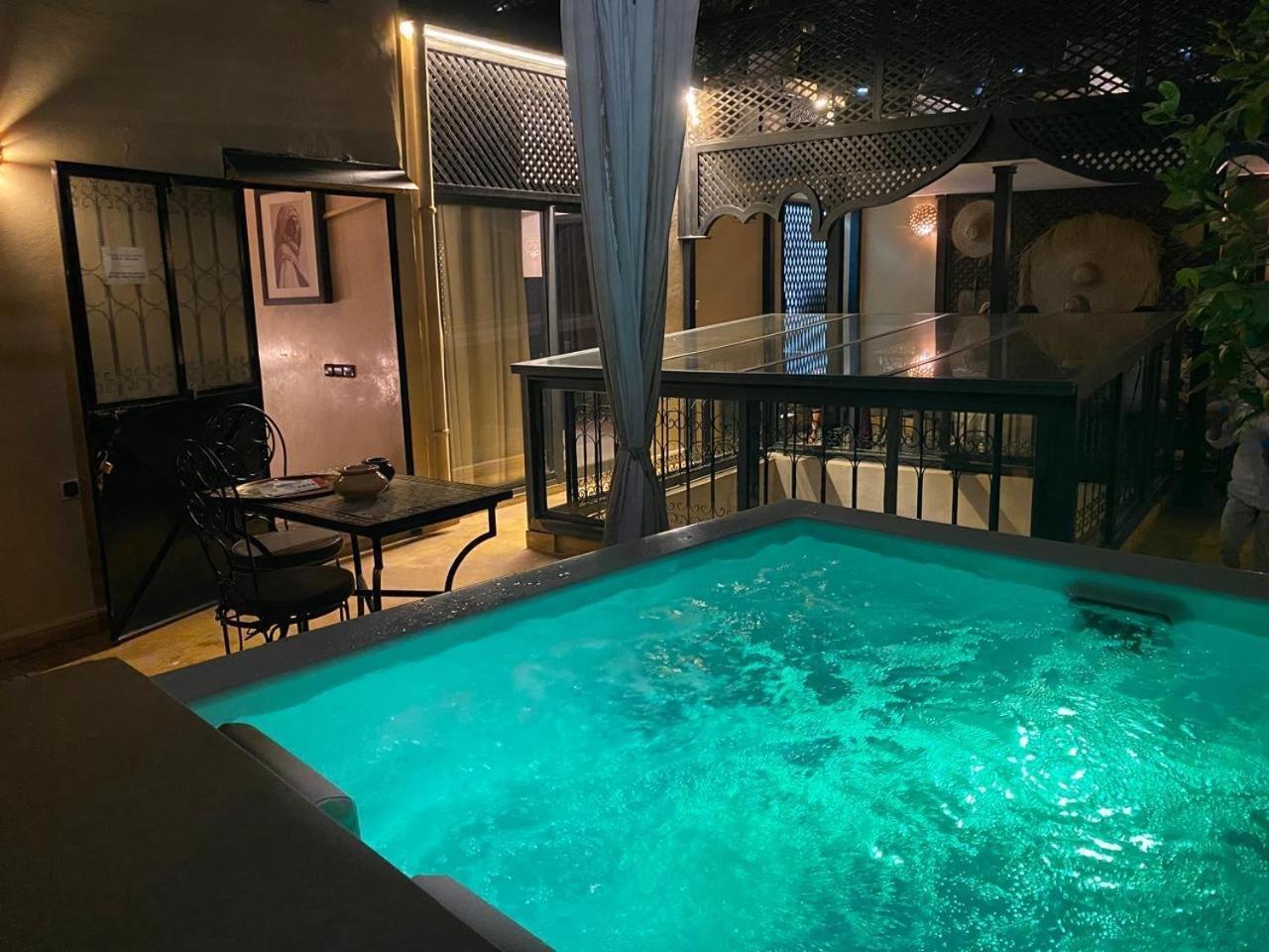 Riad Art De Vivre Avec Jacuzzi Marrakesh Eksteriør billede